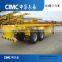 CIMC 40 Feet Leaf Spring Container Skeleton Trailer For BANGLADESH