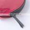 Bright PU makeup bag shell shape cosmetic bag customed metal logo