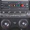 2.0 DJ bass speaker with DVD light