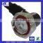 1/2"superflex jumper cable 0.5m, DIN male right angle to N male