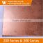 Colourful 304 mirror finish bronze hairline stainless steel sheet