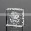 Crystal 3d laser engraving wedding gifts souvenirs