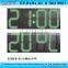 Spanish synchronized digital clock LED clock Electric Clock Sign 24"