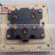 Brushed Stainless 20A Water Heater DP Switch