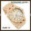 customized logo wood watch new design maple watch wooden