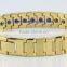Two-tone magnet men's gold bracelet 18k jewelry