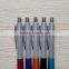 Most popular products metal clip, chromed plunger hotel promotion plastic pen
