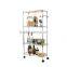 4 tier Metal kitchen food shelf