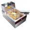 6L Stainless Steel Commercial Countertop 110v 220v Electric Fryer