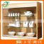 Strong Glass Display Shelf for Chinaware Shop