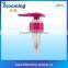 Excellent liquid hand soap lotion dispenser pump with Clear Plastic Bottle