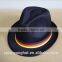 2016 popular hot sell cheap polyester homburg hat factory directly selling wholesale