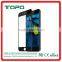 for iphone7 plus 0.15mm 0.3mm carbon fiber full cover black white tempered glass screen protector