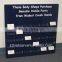 Wall-mounted leaflet display racks flyer holders business name card holder