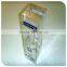 Cheap factory high quality clear rigid plastic square folding PVC box