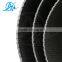 Hot sale black PVK light duty conveyor belt for airport equipment
