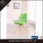 Cheap Plastic Furniture Design Wooden Leg Dinning Room Chair