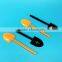 new Colored disposable small plastic spoons yogurt wholesale