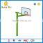 Galvanized Steel Outdoor Sports Basketball Stand For Sale