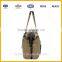 China Supplier PU canvas man's handbag canvas travel bag