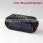 Mini portable solar powered bluetooth outdoor speaker with wireless mic