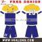 Healong OEM Superior Famous All Over Sublimation Soccer Uniform Kit,Team Soccer Jersey Kit Uniform Set