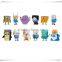 oem plastic plastic toy, Adventure Time Mystery 3 inches, pvc plastic toy production