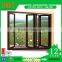 Cheap Elegant Standard Soundproof Double Glazed Folding Windows and Doors Aluminum Casement Folding Windows
