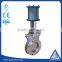 pneumatic flange type knife gate valve