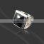 black gem stone rings for men high quality