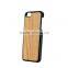 Real Wood Bamboo Slim Phone Case Hard Back, Blank for iPhone6s Wooden Bamboo Phone Case, for iPhone SE Wood Case
