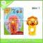 2015 hot selling non-toxic CE teethbaby rattle squeaky toys