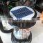 Solar lantern with hand crank mini solar camp emergency light