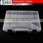 SWH1011 Transparent plastic fishing tackle box