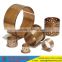 Brass bush with high quality wall thickness 1-2.5mm bronze wrapped FB090 FB092 oil dot brass copper bushing