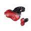 Bicycle Tail Light 2x0.5 watt red LED