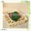 disposable fruits sushi serving place wood veneer tray