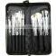 8 Pcs Professional Popular Makeup Brushes Cosmtic Beaty Brush Black Set