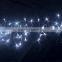 Waterproof pvc cable led twinkle or static lights 5m 216led icicle light