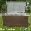 Waterproof garden rattan storage box