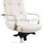 Elegnt big boss manager white leather executive computer swivel chair