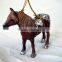 resin mini horse statue for home decor