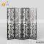 Interior decoration cheap art screen classical design metal folding screen