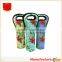 Neoprene Totes and Carriers For Wine Champagne Bottles Printing Tote Bag