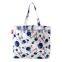 ECO Friendly 300D Fashion Style Full Cartoon Printing Shopping Tote Bag,Women Travel Handbag
