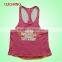 Custom Y back t back gym singlets