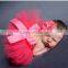 In-stock pretty ruffle teen girls tutu skirt merry christmas baby tutu skirt