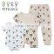 New Style Summer Baby Romper 100% Cotton Funny Childhood Weasel Hot Sell Baby Rompers