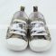 Hot sale brown leopard wholesale baby shoes ornament