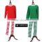 Wholesale Personalized Christmas Striped Pajamas